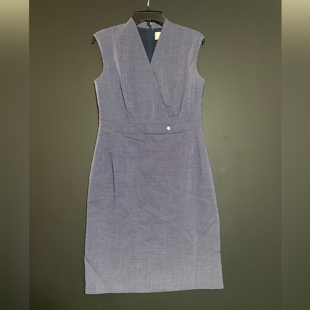 Hugo Boss Classic Navy Midi Dress